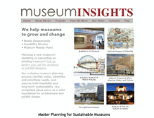 Tablet Screenshot of museuminsights.com